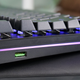 While I don’t love keyboards with dual USB cables, the addition of passthrough USB can be a handy option.